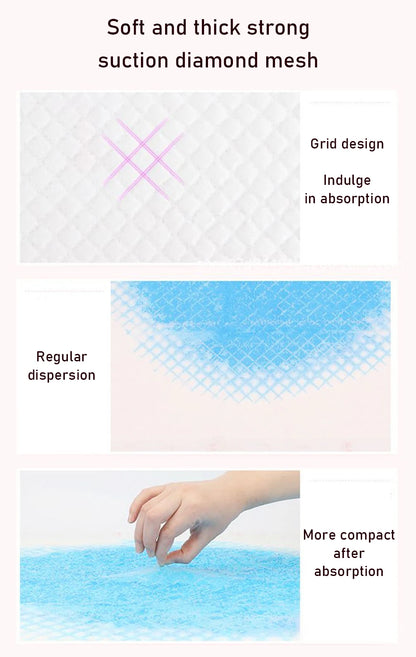 100/50/40/20PCS Absorbent Dogs Diapers Disposable Puppy Training Pee Pads Dry Clean Cushion Dog Supplies pañales para perros