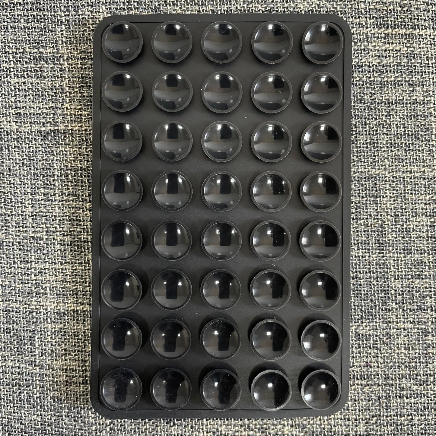 Double-Sided Suction Cup Phone Mount, Silicone Suction Phone Stand Phone Case Adhesive Sticky Phone Grip Hands-Free Phone Grip