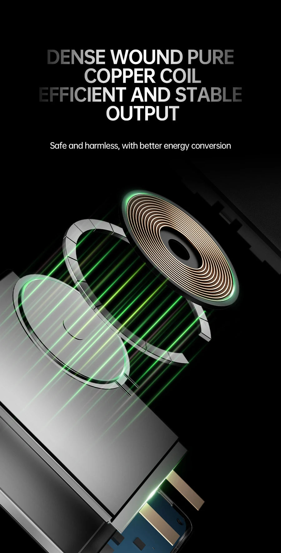 Portable Charger Powerbank With Cable PD20W Power Bank Wireless 15W With Phone Holder LED Display Mobile Phone Backup Battery