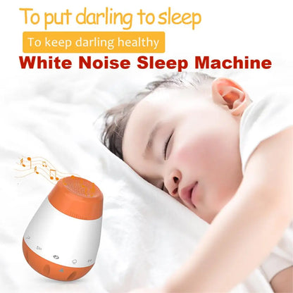 Smart Baby Sleep Soother White Noise Sound Machine for Infants Toddlers with 6 Soothing Sounds Intelligent Voice Activated