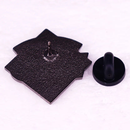 Science Fiction Television Badge Enamel Pin Brooch Jewelry Friends Present