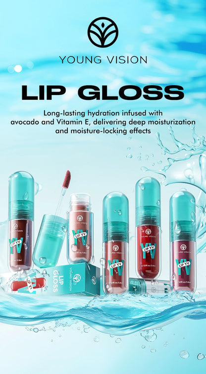 YOUNG VISION 6-Shade Avocado Long-Lasting Moisturizing Lip Stain is lightweight, non-sticky, non-stick cup lip stain