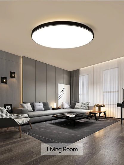 Led Ceiling Lights Ultra Thin LED Ceiling Lamps Modern Panel Light  30W 50W 72W Downlights for Living Room Bedroom Kitchen Home
