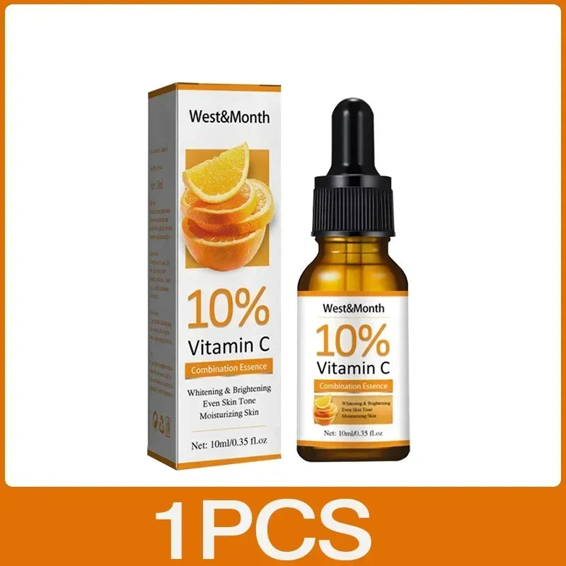Vitamin C Face Whitening Serum Spot Serum Hyaluronic Acid To Remove Dark Spots Pigment Wrinkle Remover Face Serum Shrink Pores