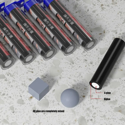 Metal Filler Putty Epoxy Putty Sticks Permanent Adhesive Quick Leak Repair Epoxy Putty Repair Mounting Sealant For CeramicCrack