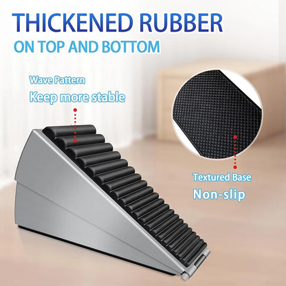 Spring enhanced door stopper, anti-collision door plug, door stopper, windproof door stopper, door wedge, door stopper