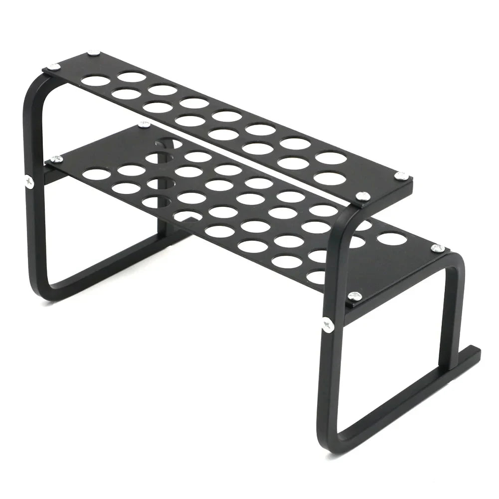 Screwdriver Storage Rack Holder Screwdriver Organizers for Hex Cross Screw Driver RC Tools Kit Organizers 30 Hole Without Tools