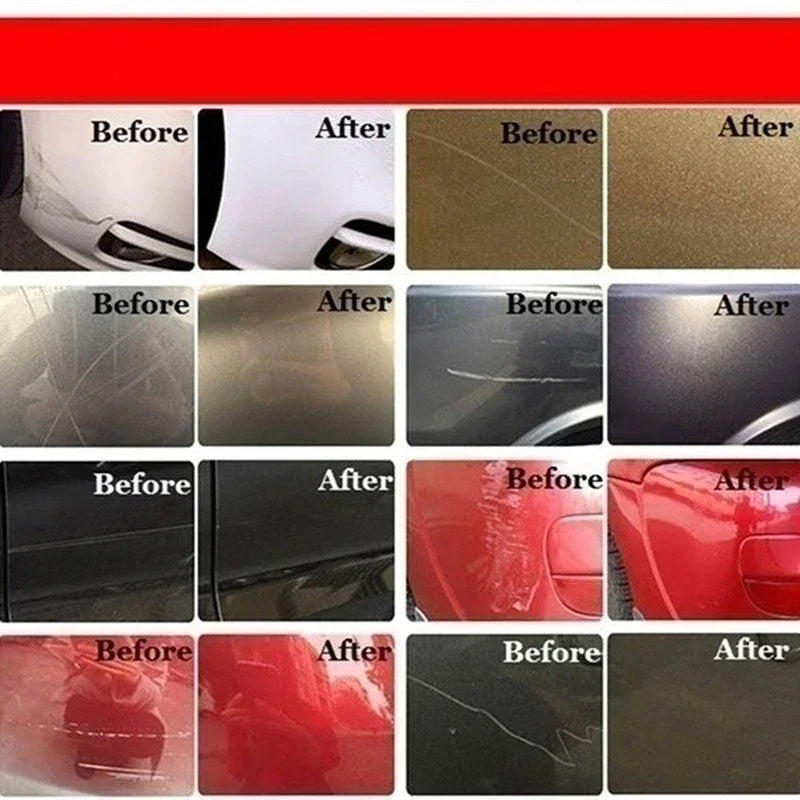 Car Scratch Remover Car Polishing Paste with Sponge, Car Body Paint Care Kit Paint Repair Spray Paint for Car and Motorcycles