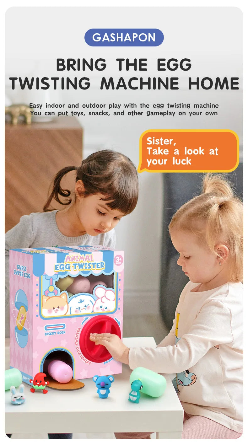 Children's Fun Egg Twisting Machine Blind Box Baby Scratching Machine Toys