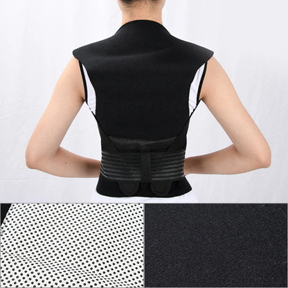 Self Heating Back Support Waist Brace Magnetic Heating Corrector Therapy Belt Back Posture Corrector Spine Back Lumbar Belt