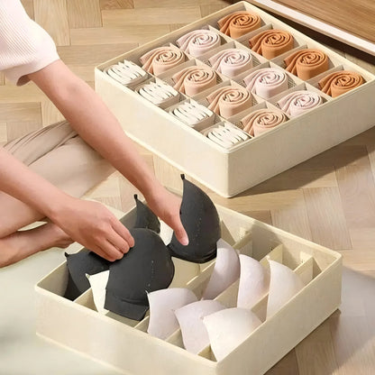 Cabinet Underwear Organizer Drawer Clothes Organizer Boxes Closet Organizer for Underwear Bra Socks Underpants Storage Organizer