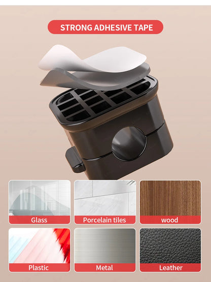 Magnetic Cord Organizer Cable Smooth Adjustable Easy Secure Cable Management Wire Holder Keeper Organizer 4Pcs