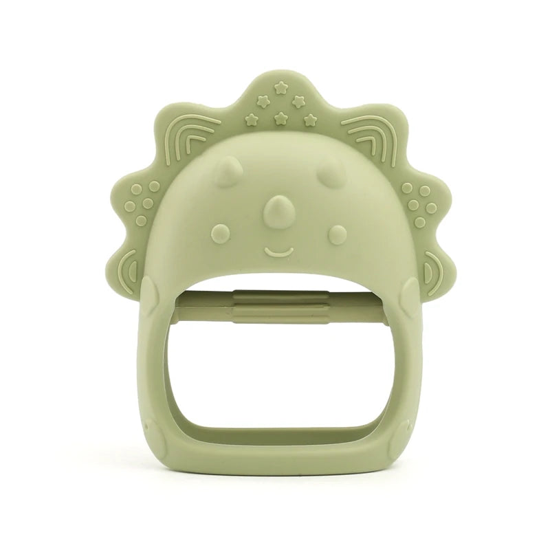 Baby Silicone Teethers Animal Food Grade Silicone Baby 0-12 Toys Silicone Teeth Grinding Stick Newborn Pacifier Accessories Toys