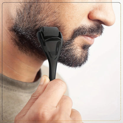 Men Beard Growth Roller Kit Men's Beard growth Nourishing Anti Hair Loss With Beard Roller Microneedle roller Hair growth