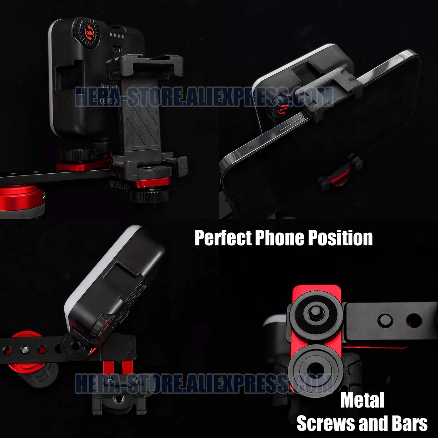 Dental Photo LED Light. Dental Photography Light. Macro, Polarizer, Intraoral, Denture Photo With Phone Lamp For Dentistry