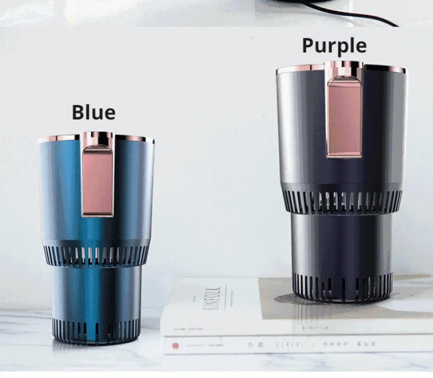 Car Hot Cold Cup Smart Quick Cooling Cup Warm Milk Cup Car Heater Car Hot Cold Cup Heater
