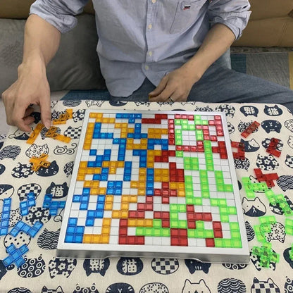 Intellectual Puzzle Blokus Board Game English Version Party Games for Children Toy Kids Tos Family Game 2 Player/4 Player Set