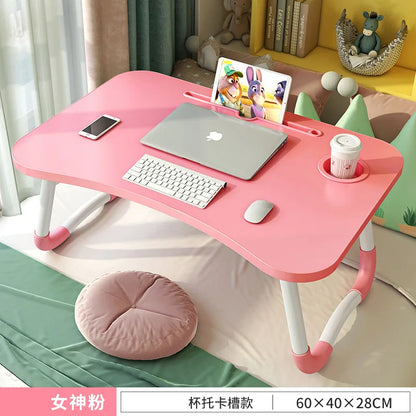 Laptop Desk Laptop Bed Stand Foldable Laptop Table Folding Breakfast Tray Portable Lap Standing Desk Reading and Writing Holder