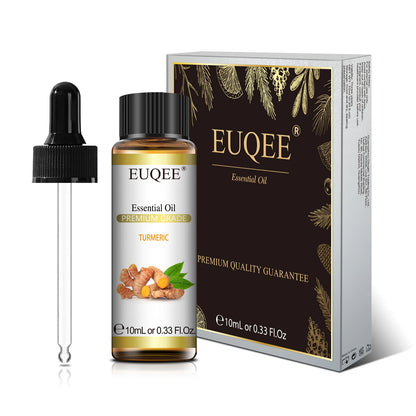 EUQEE 10ml Pure Natural Essential Oil Lavender Jasmine Eucalyptus Vanilla Sandalwood Sweet Orange Lemon Oregano Neroli Fragrance
