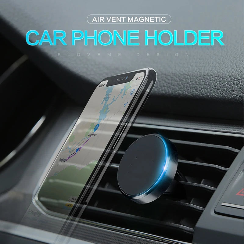 Universal Magnetic Car Phone Holder Stand in Car for All phone for iPhone Xiaomi Magnet Air Vent Mount Mobile Phone Support GPS