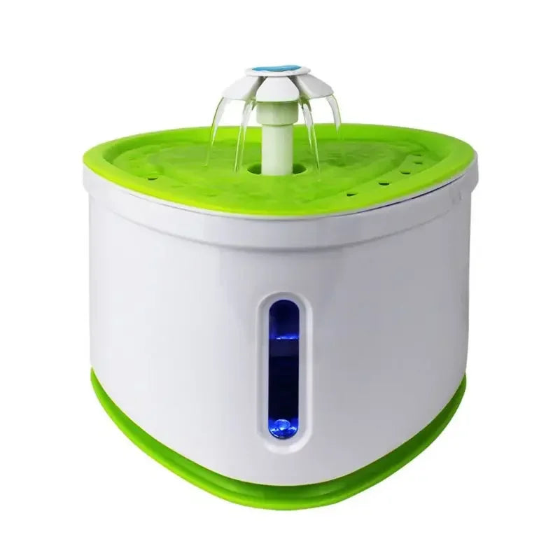 2L pet dog automatic electric USB silent water dispenser Cat heart-shaped fountain water dispenser