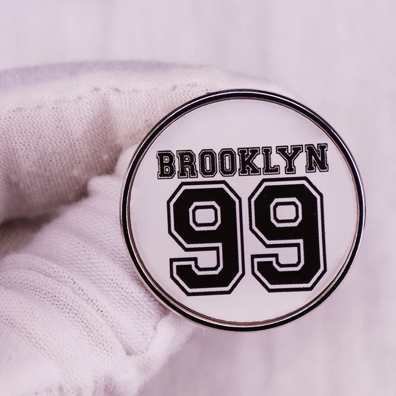 Brooklyn Nine-nine Television Show Pin 99 Design Badge