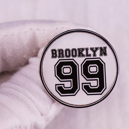 Brooklyn Nine-nine Television Show Pin 99 Design Badge