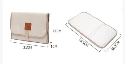 Foldable Baby Diaper Changing Pad Waterproof Newborn Diaper Pad Portable Toddler Changing Table Durable Oxford Baby Diaper Sheet