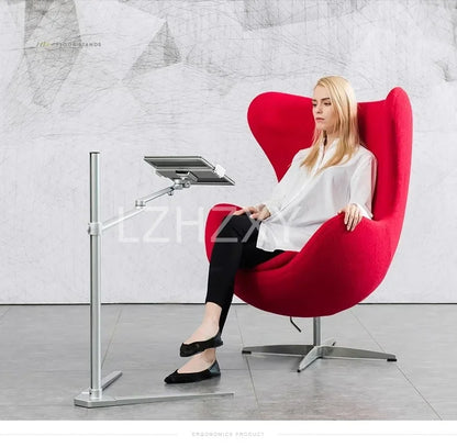 The laptop stand movable suspended and adjustable and the lazy reading stand standing Laptop Parts Accessories Office equipment