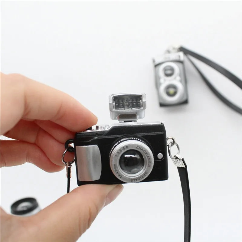 Camera Can Flash 3D Fridge Magnets Resin Creative Refrigerator Magnets Sticker Handicraft Tourist Souvenir Gift Home Decoration