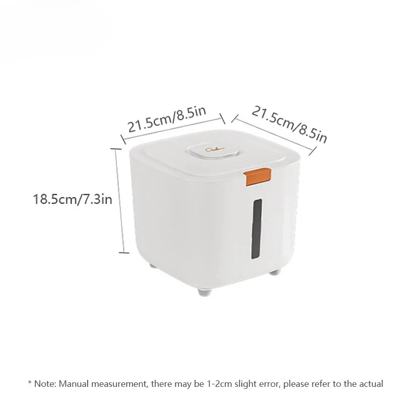 Pet Food Storage Bucket Food Sealed Moisture-proof Cat Food Bucket Locking Lid Pet Food Bucket Large Storage Bucket Cat Food And