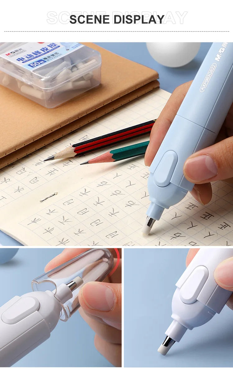 New Electric Eraser School Office Supplies Children Electronic Eraser
