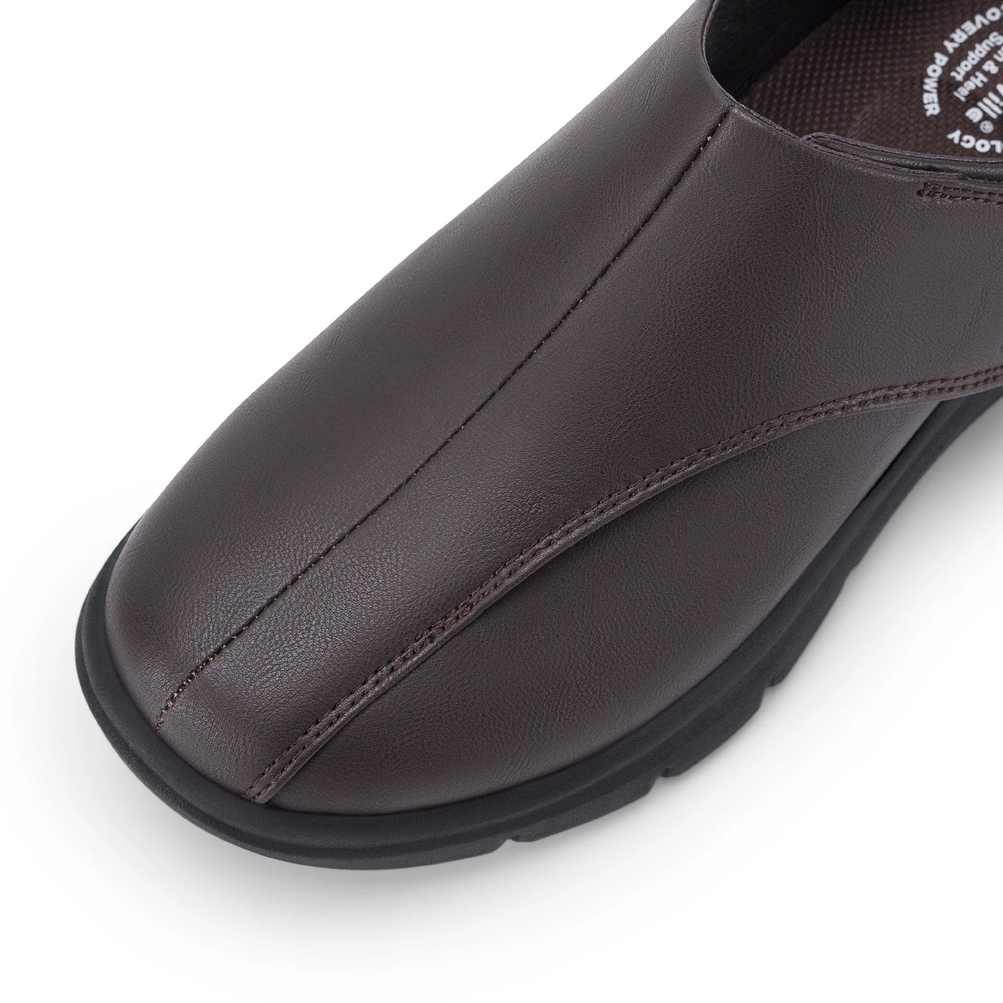 FitVille Men's Leather Shoes Diabetic Shoes Casual Oxford Shoes Adjustable Lightweight Formal Business Shoes for Swollen Feet