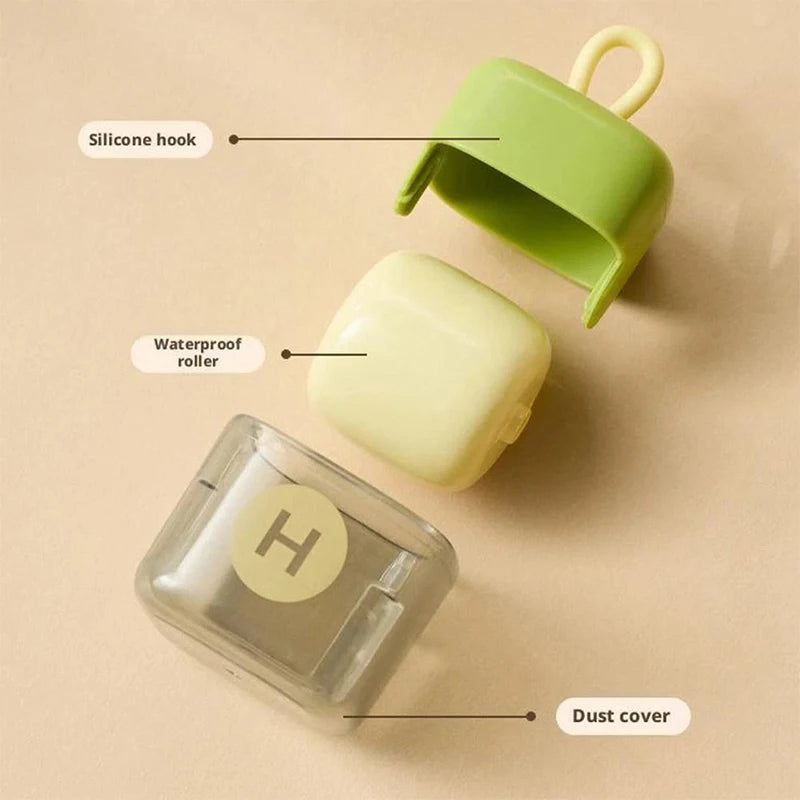 Reusable Lint Roller Washable Mini Lint Remover Portable Cleaning Tool for Pet Hair Clothes Dust