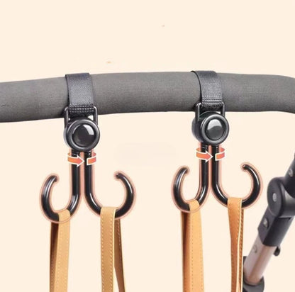 Universal Strollers Hooks Baby Hook Baby Stroller Bag Storage Strollers Child Stroller Hook Accessories Stroller Hooks