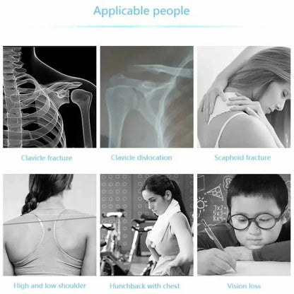 Back Posture Correction Belt Hunchback Prevention Correction of Sitting Posture Unisex Breathable Body Shaping