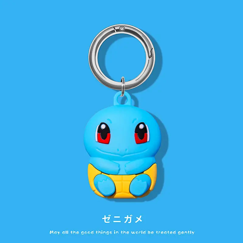 Cute cartoon For Apple Airtag Case Silicone Protective Cover Locator Tracker Keychain Shell