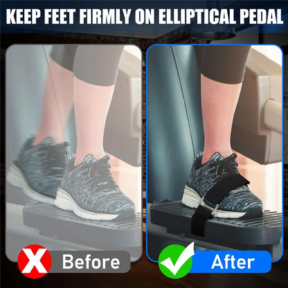 Y67A-Elliptical Leg Exercise Machine Pedal Belt Adjustable Elliptical Training Balance Exercise Station Belt