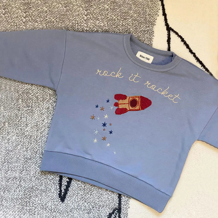 Baby Boys Sweatshirts Long Sleeve Toddler Girls Hoodies Children's Sweater Tops Clothes Fashion Outwear For Kids Girls