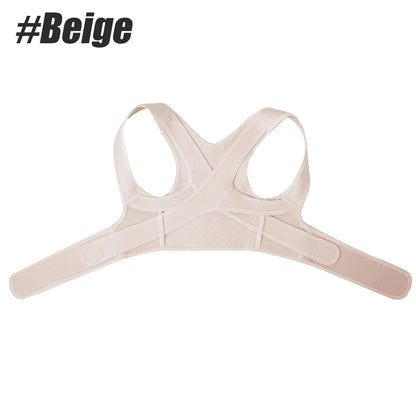 Posture Support Back Brace for Clavicle, Back Straightener Keeps Your Back Straight From Slouching, Comfortable Posture Trainer