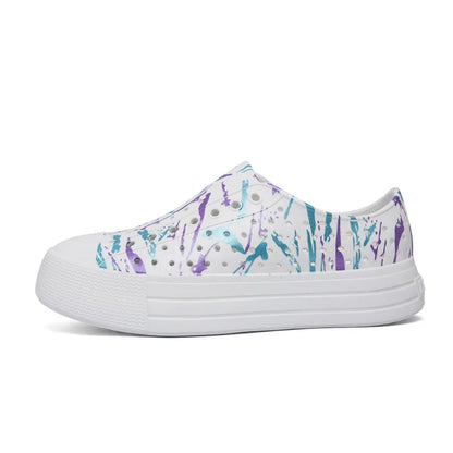 New Big Kid Casual Sandal Heightening Shoes External Wear Sandal Summer Thick Bottom Hole Cave Garden Shoes Women Beach Sandal