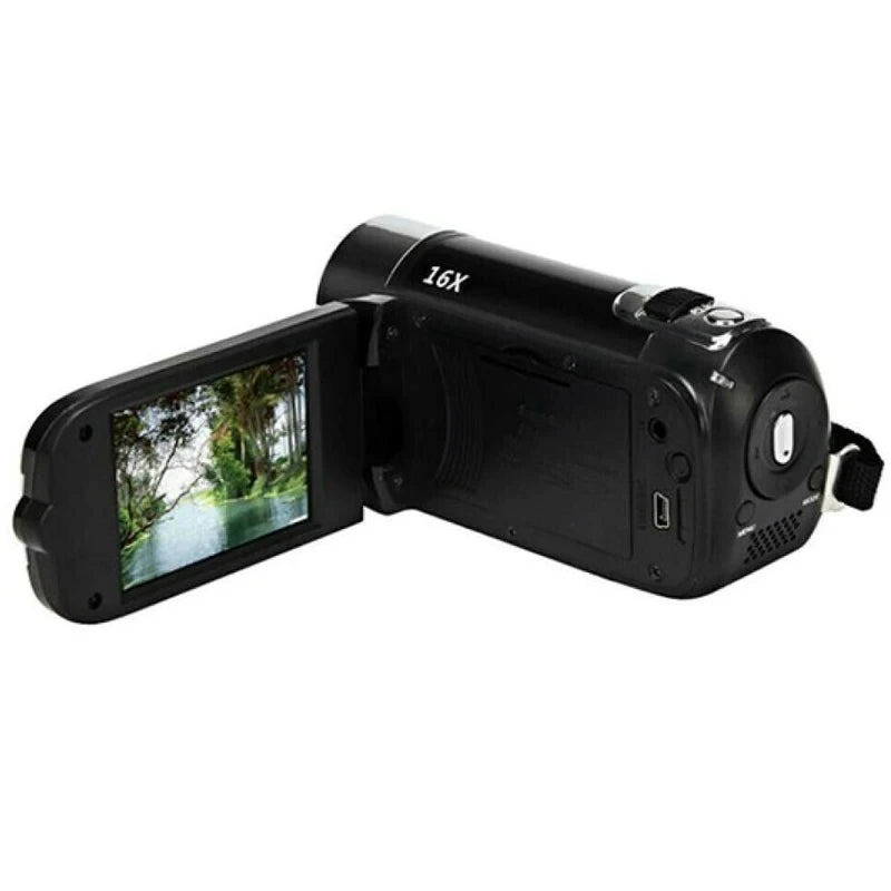 Digital Camera for Photography and Video Recording Autofocus 4X Digital Zoom Camcorder Portable Recorder 16MP Interpolation