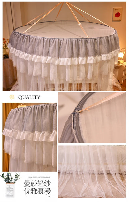 Child Princess bed mosquito net, Dome Bed net Palace Bed Tent Girl bed decoration, child bed and adult bed net