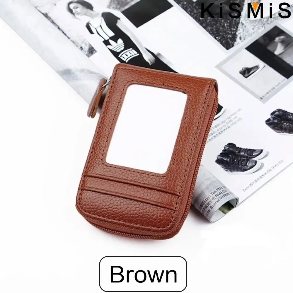 RFID Blocking Aluminum Card Case - Credit Card Protector, Business Card Holder, Metal ID Organizer Wallet, 6 Slots for Women,Men