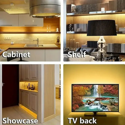 LED Strip Lights Christmas Fantasy Decoration Backlight Lamp IP65 Waterproof USB 2835 5V for Bedroom Kitchen Wardrobe Lights