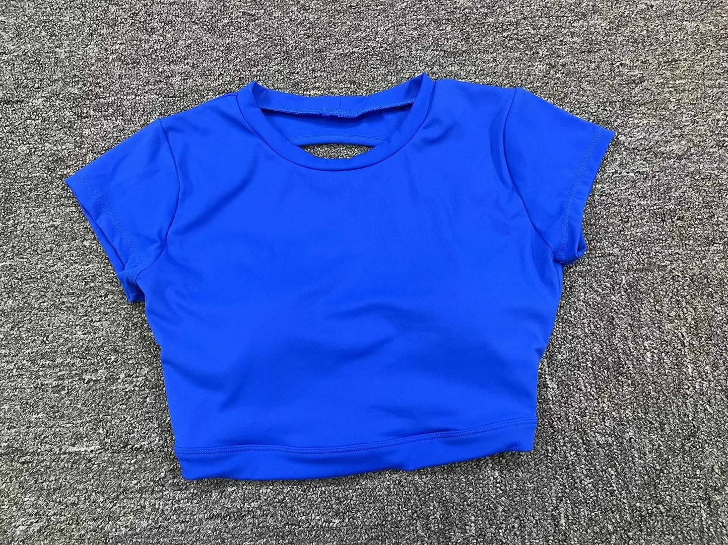 New Sports Shirts Breathable Workout Sportswear Fitness Backless Yoga Clothing Chest Pads Sport Crop Tops Gym Top Women