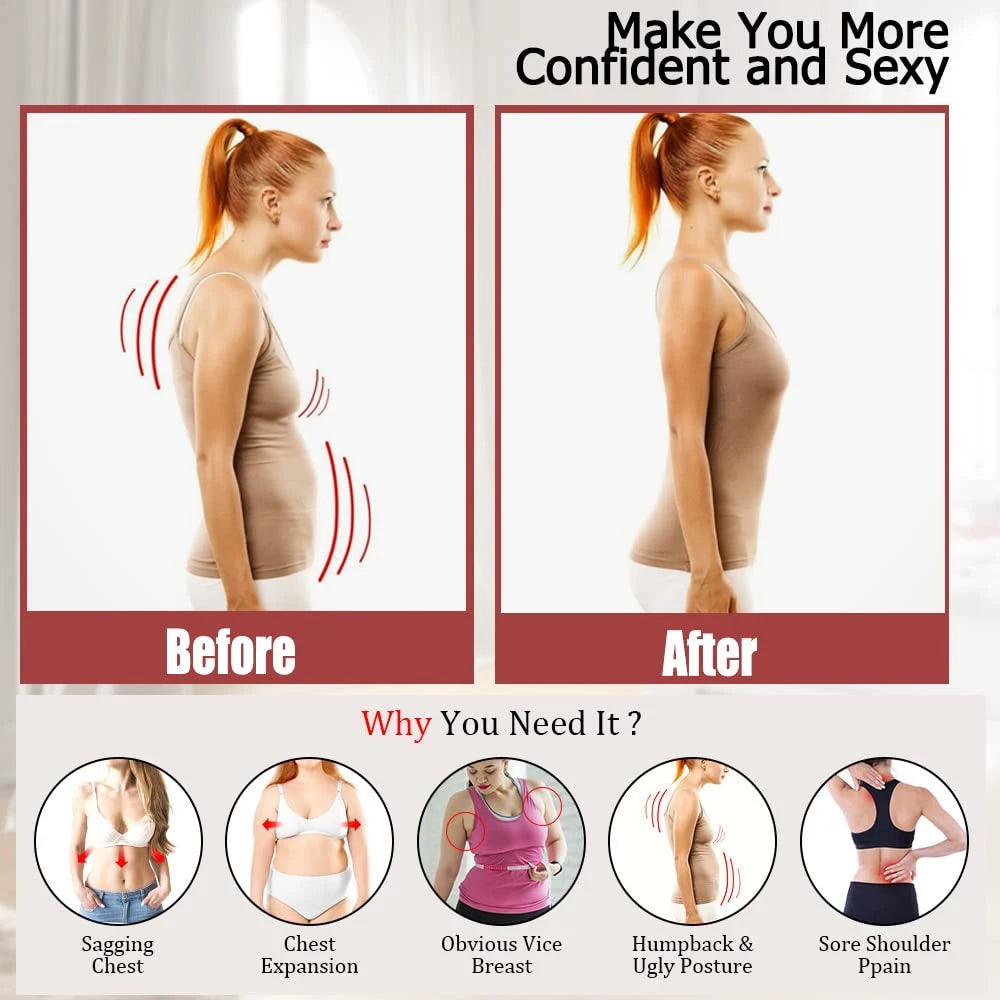 Adjustable Back Posture Corrector Neck Braces Training Equipment Home Office Men Women Postura Shoulder Support Correction Belt