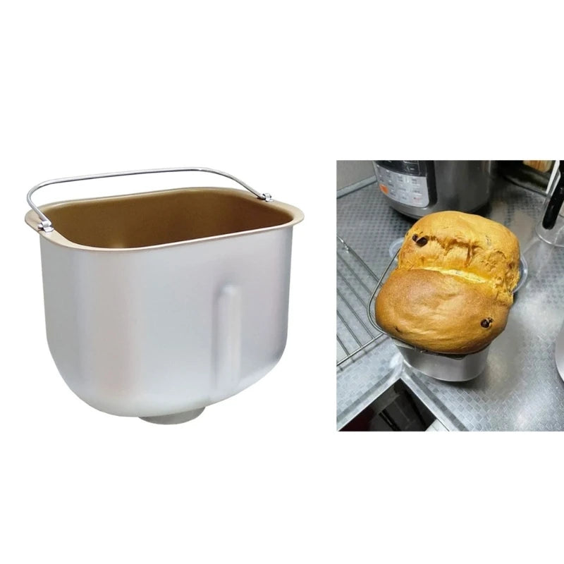 Rectangular Bread Machine Liner Mixing Bread Bucket Bread Pan for Bread Machine