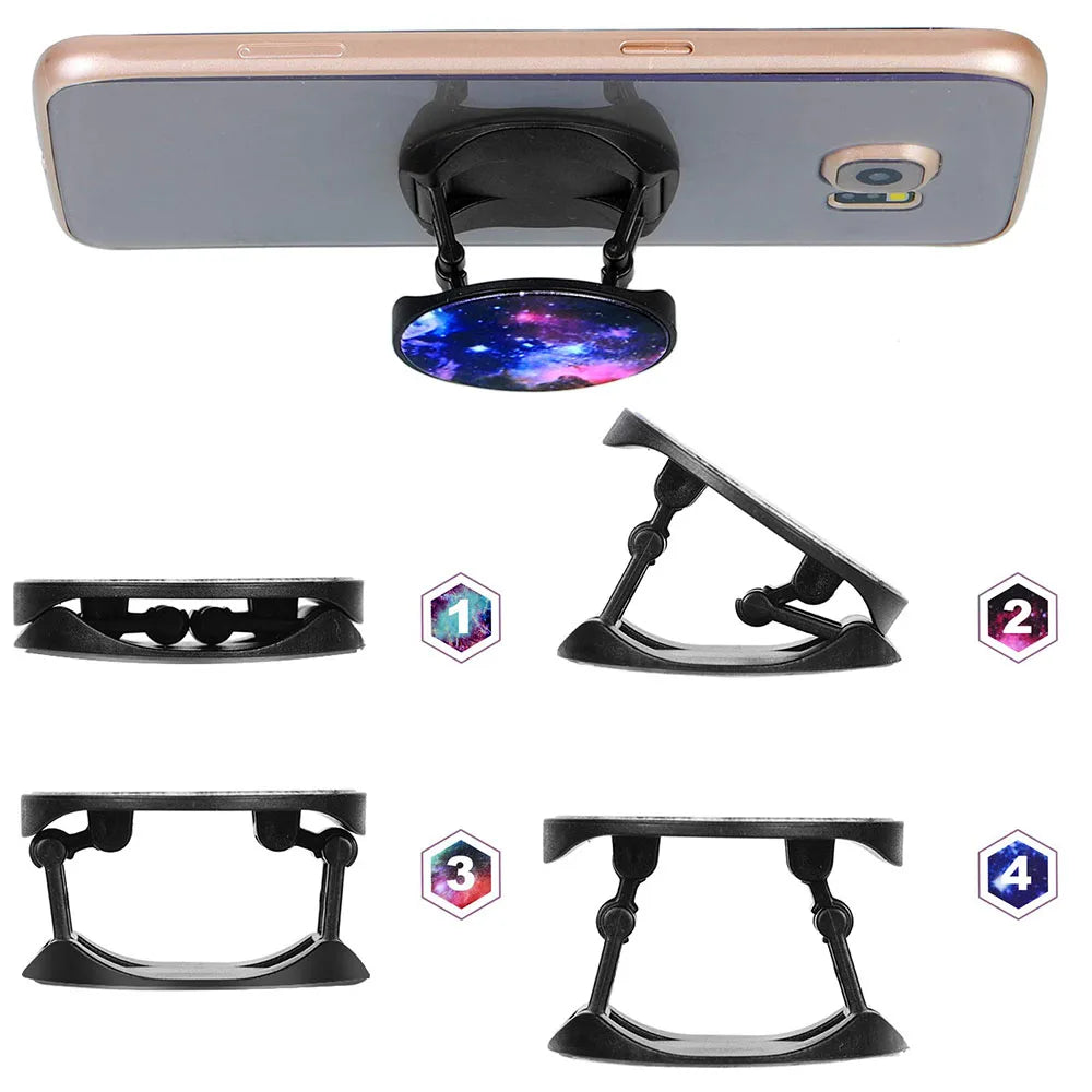 10/20pcs Sublimation Phone Holders Set Collapsible Phone Holders Phone Grip Blanks Self-Adhesive Sublimation Phone Holders