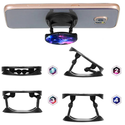 10/20pcs Sublimation Phone Holders Set Collapsible Phone Holders Phone Grip Blanks Self-Adhesive Sublimation Phone Holders